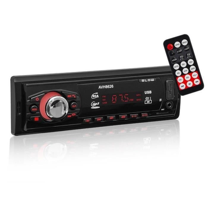 Autoradio - Blow - AVH-8626 - 4 x 25W - Bluetooth - USB/Aux/microSD