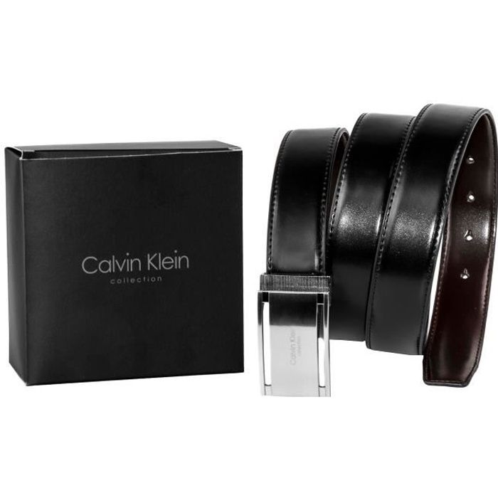 Calvin Klein Ceinture Homme cuir D22 D22 D22 D22 Noir - Cdiscount Prêt ...