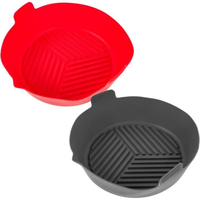 2 Pièces Doublure De Friteuse À Air Accessoires Friteuse Air Fryer Gadget De Cuisine Tapis De