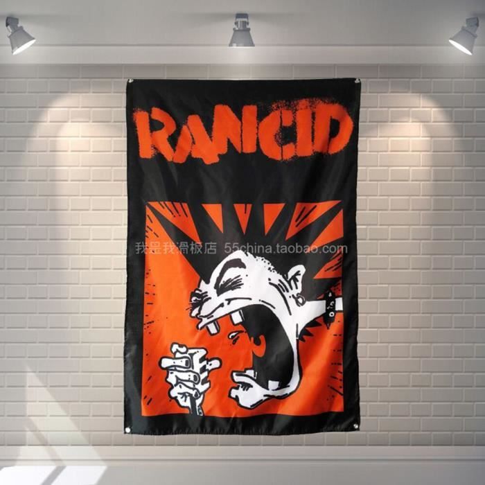Tapisserie Drapeau Vintage GoGo - 100% Coton - Dimensions 59" X 43" - Style Rétro
