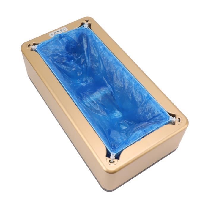Distributeur Couvre-Chaussures Automatique DEDC + 100 Protège-Chaussures Jetables T-Forme En Plastique