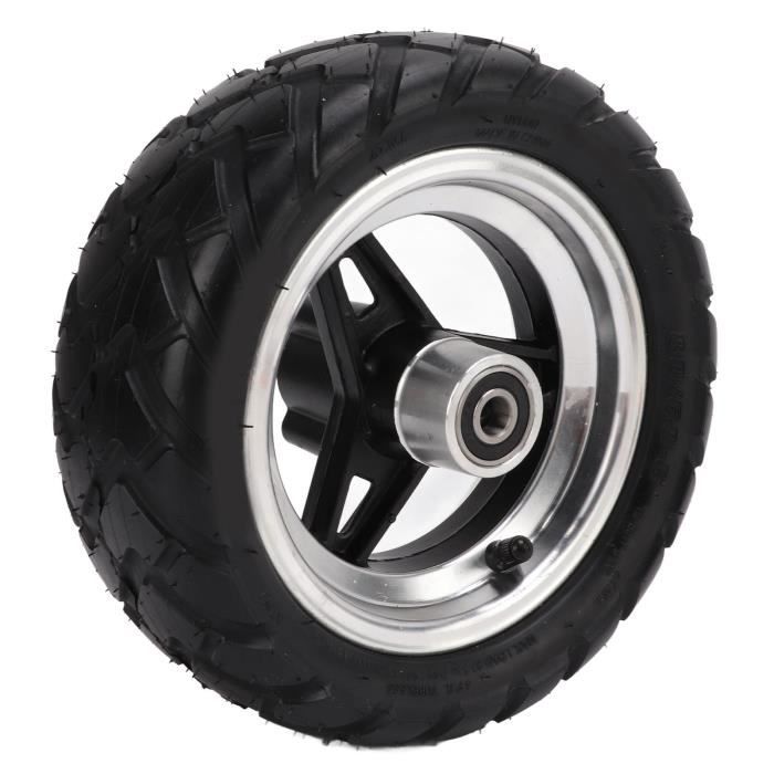 Pneus Scooter électrique, Roue complète 12 Pouces 12 1/2x2 1/4 Pneus antidérapants et résistants à l'usure Roues en Alliage d'aluminium 4 Styles au Choix