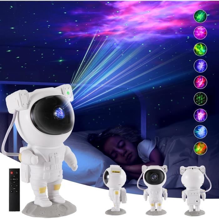 Lampe de Projection astronautes - Robot Ciel étoilé - Projecteur de Ciel  étoilé à LED avec télécommande et minuterie - Décora[O1191] - Cdiscount  Puériculture & Eveil bébé