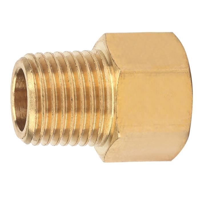 Raccord Réducteur Laiton 1 Pouce Vers 3/4 - Pour Tuyaux Arrosage Ou Plomberie | 25 Mm à 19 Mm - 8
