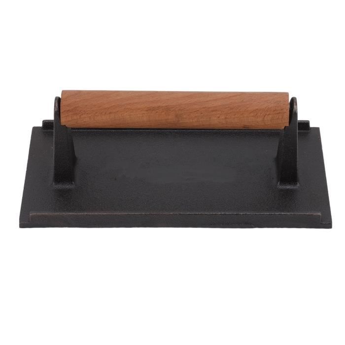 EJ.life Grill Press Presse à gril en fonte presse à viande