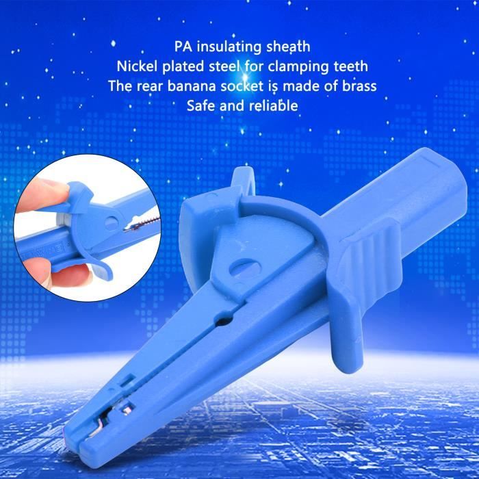 Pince Clip Test Embouts Fil AC DC Meilleure Protection Entre Sonde Et Fil