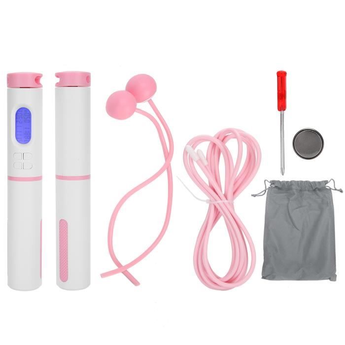 Boule De Cheville Lumineuse à Sauter - Jeu Sportif LED Pour Enfants Et Ados - Bleu Ou Rose