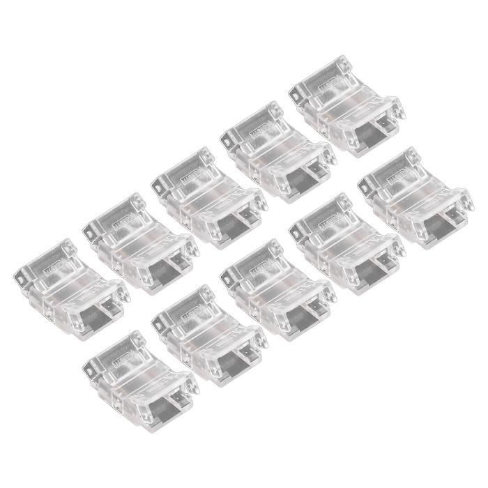 Evemodel 10 Bandes LED Blanc Chaud Auto-adhésives 12-18V – Éclairage Flexible Pour Maisons De Poupée, Miniatures Et Trains – 10 Cm Avec Câble