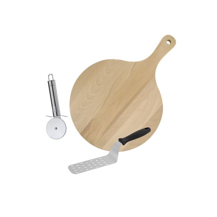 Ensemble de 3 ustensiles pour pizzas FACKELMANN