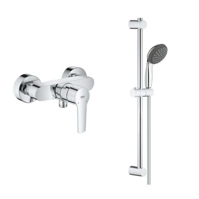 Grohe Pack mitigeur de douche Start 2021 avec ensemble de douche 2 jets