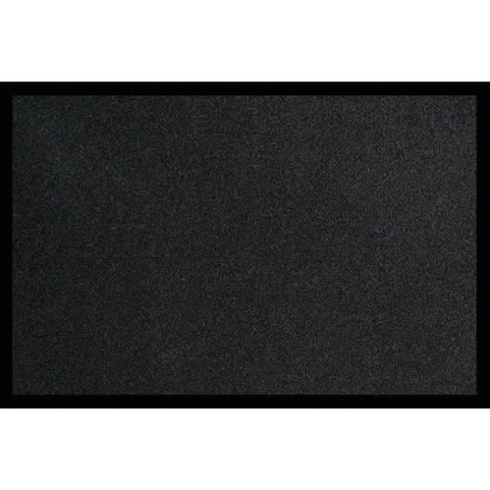 IDMAT Tapis Prima - 60 x 160 cm - Noir