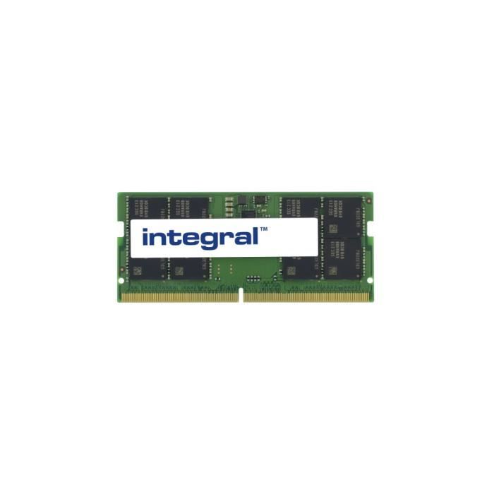 Integral DDR5 module SO DIMM 262 broches 4800 MHz / PC5 38400 CL40 1.1 V mémoire sans tampon non ECC - vue 10