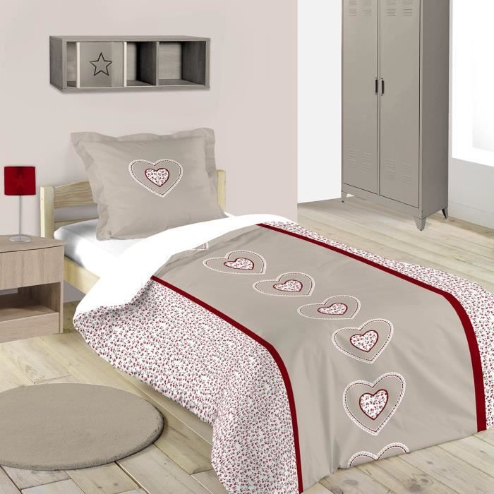 Couette En Laine Billerbeck 140x200 – Très Bon état – Blanc Cassé