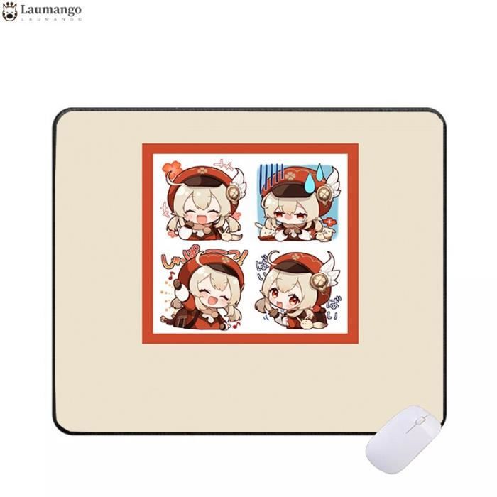 Genshin Impact Anime Figure Homme Tapis de souris ergonomique avec support de poignet Tapis de souris en gel avec repose-poignet Tapis de souris de jeu 3D Tapis de souris antidérapant (kaeya