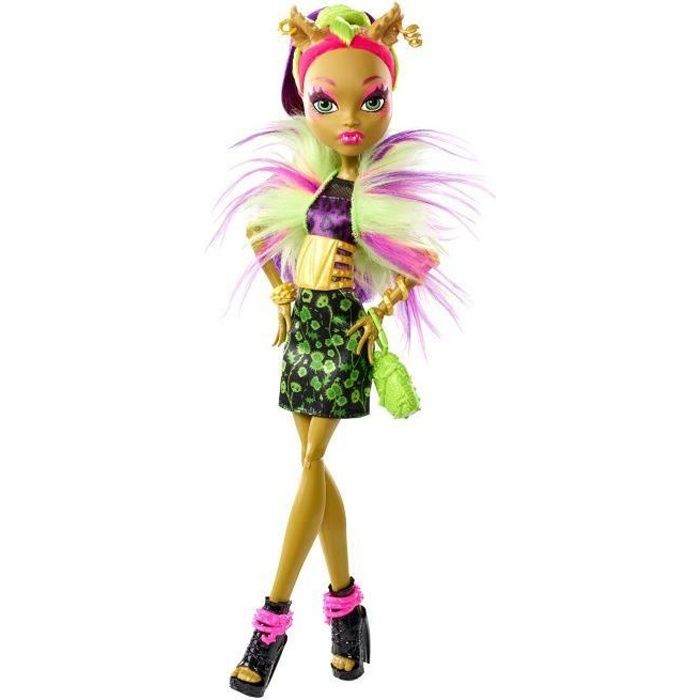 Monster High-Monstrueux Secrets-Coffret Poupée Clawdeen Wolf