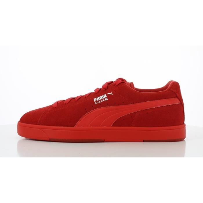 basket puma suede rouge