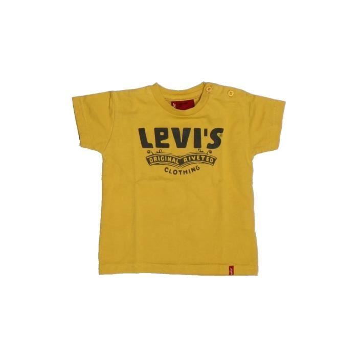 T Shirt Manches Courtes Bebe Garcon Levi S 6 Mois Jaune Ete Vetement Bebe Jaune Cdiscount Pret A Porter T Shirt Manches Courtes Bebe Garcon Levi S 6 Mois Jaune Ete Vetement Bebe Jaune Cdiscount Pret A Porter