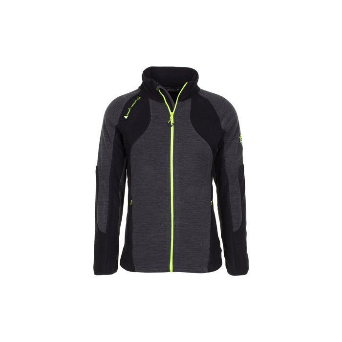 Polaire homme - Peak Mountain - CECUT - Manches longues - Sports d'hiver - Noir Noir - Cdiscount 