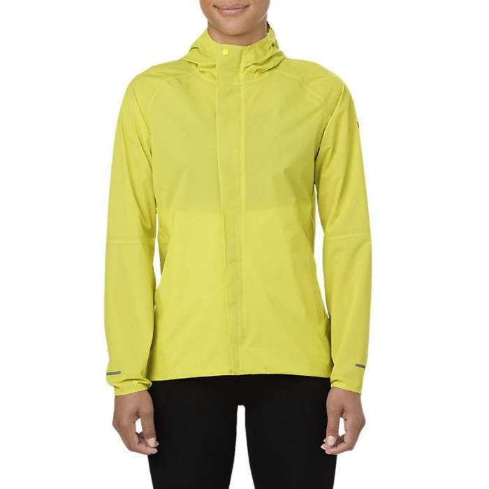 veste asics junior jaune
