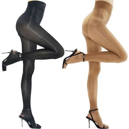 Collant Brillant Pour Femme Collants Taille Haute Indechirable