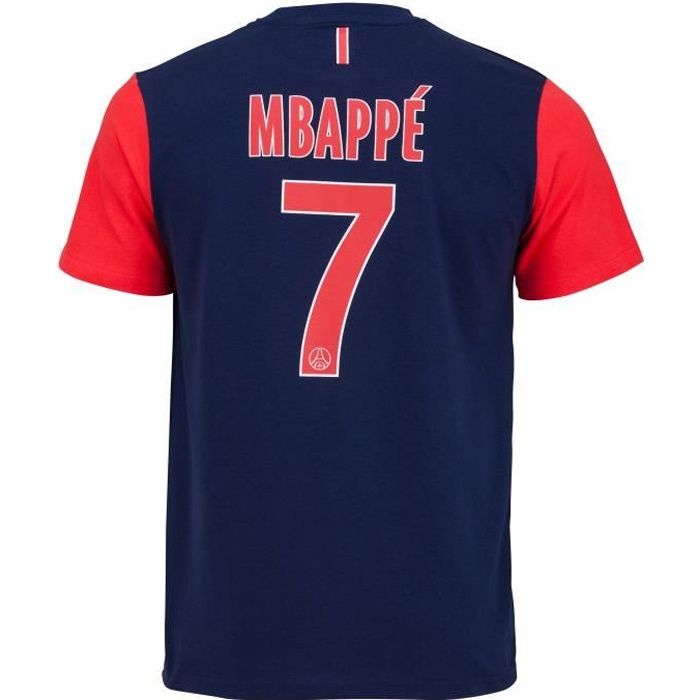 T-shirt PSG - Kylian MBAPPE - Collection officielle PARIS SAINT GERMAIN -  Taille Homme