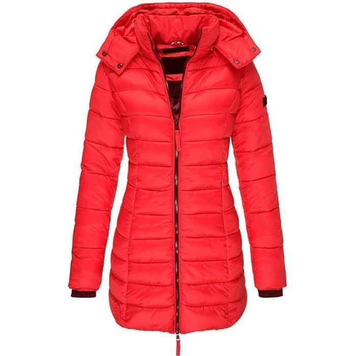 Doudoune Mi Longue Rouge Jusqu 67 Doudoune Femme Mi Longue Mary