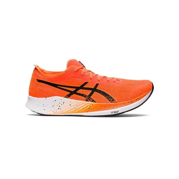 Chaussures de Running ASICS Magic Speed Orange Homme Adulte Drop 10 mm Usage Regulier Cdiscount Sport