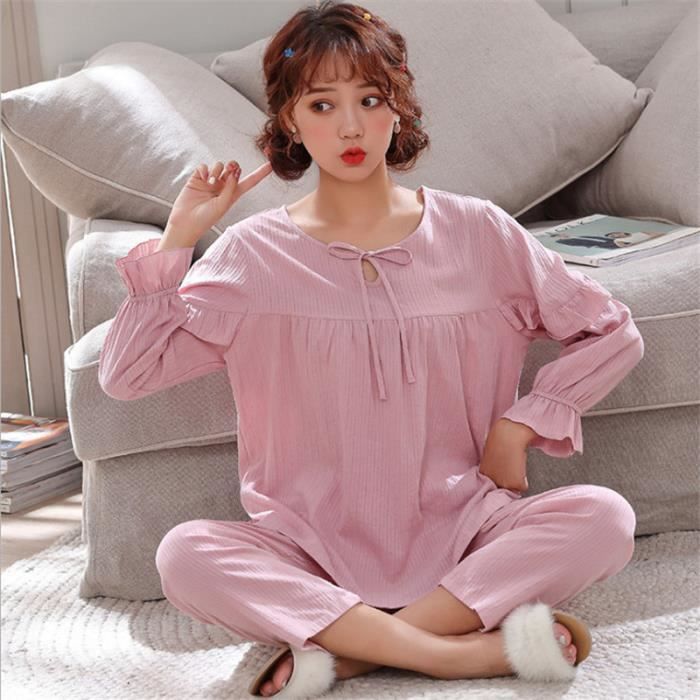 Pyjama Femme Coton Tie-Dye Floral Mi-Long – Ensemble Respirant Manches Courtes, Pantalon Capri Confortable Et Chic Pour Nuits Douces Et Détente à La Maison