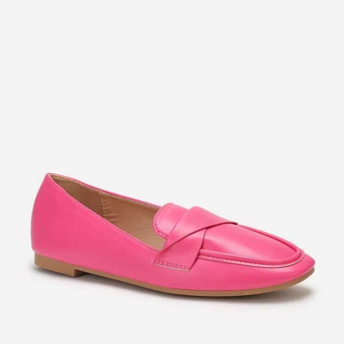 Mocassins En Daim Rose Isaac Mizrahi - Taille 9 US Femme - Occasion En Très Bon état