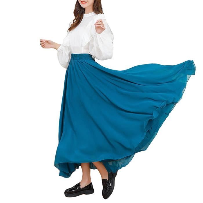 Tenue De Danse Du Ventre Orientale Noir Pour Femme - Ensemble Jupe Et Haut Manches Longues ROYAL SMEELA