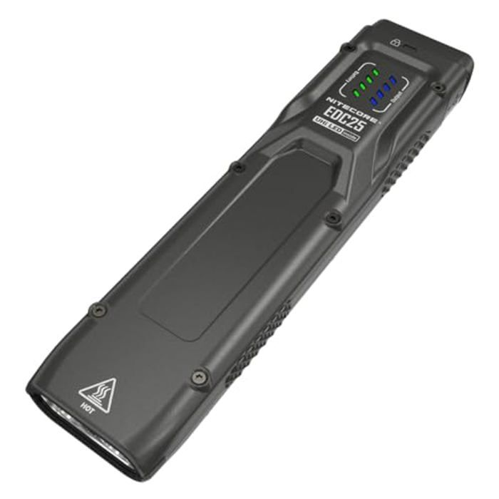 Torche - NITECORE - EDC25 - Rechargeable USB - 400 m portée - 5 modes déclairage