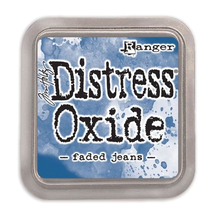 Encreur Distress Oxide de Ranger - Ranger distress oxides:faded jeans