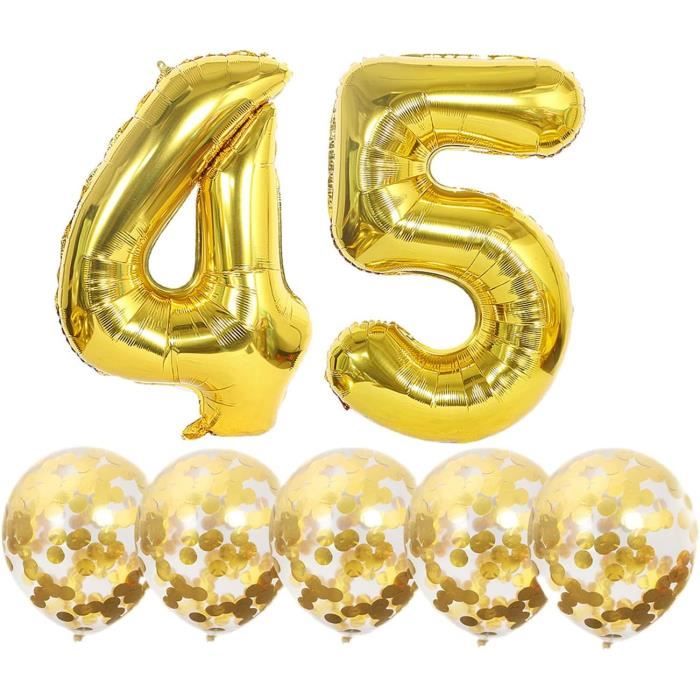 Grand Ballon Géant En Forme De Chiffre 2 En Feuille Mylar Pour Fête D