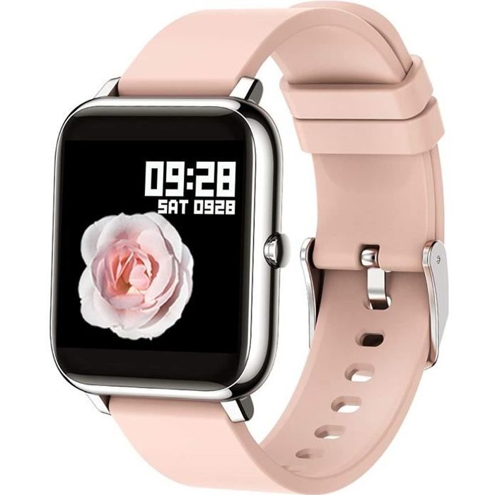 Montre Connectée Femme, Compatible Samsung, Huawei, Xiaomi, Redmi Honor