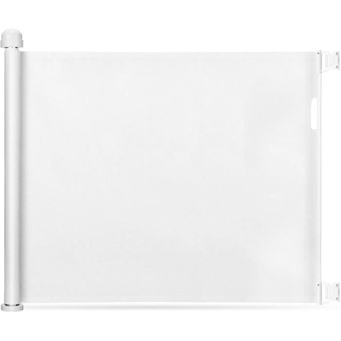 Meilleurs prix pour Momcozy Barrière de Sécurité Rétractable pour Bébés et Chiens (0 à 140 cm), barrière de securité Escalier, Barrière Sécurité Enf21
