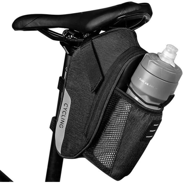 Sacoche De Selle Vélo 1,2L Qurygin - Pochette Rigide Sous Siège Avec Dégagement Rapide
