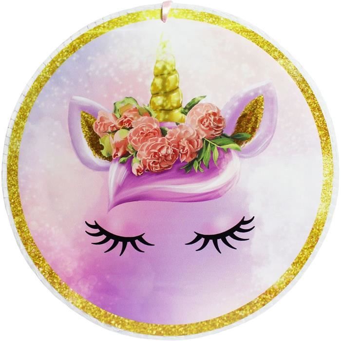 Kit Fête Licorne 92 Pièces - Bracelets Slap, Porte-clés, Bagues, Pinces à Cheveux Pour Anniversaire Fille - Cadeau Et Animation