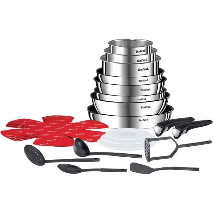 Ingenio Emotion, Batterie De Cuisine 13pcs, Inox, Induction | Poêles Et