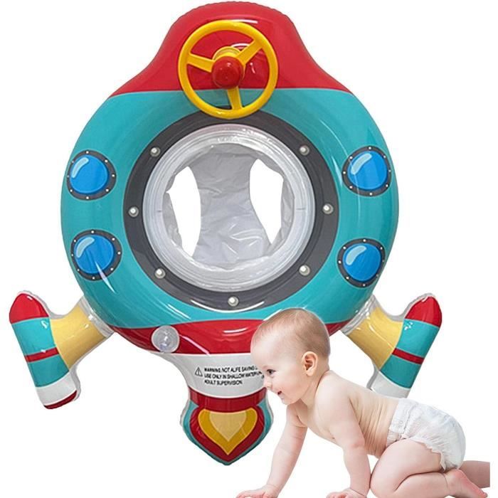 Bouée Licorne Gonflable Avec Paillettes – Pour Enfants 5-9 Ans, Piscine & Plage - 3