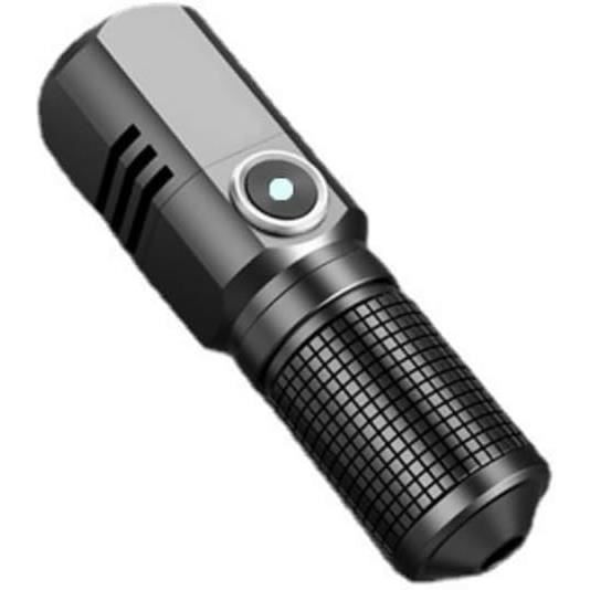 Mini Lampe Torche 2550 Lumens USB-C Rechargeable - Aimantable, Clip EDC Camping