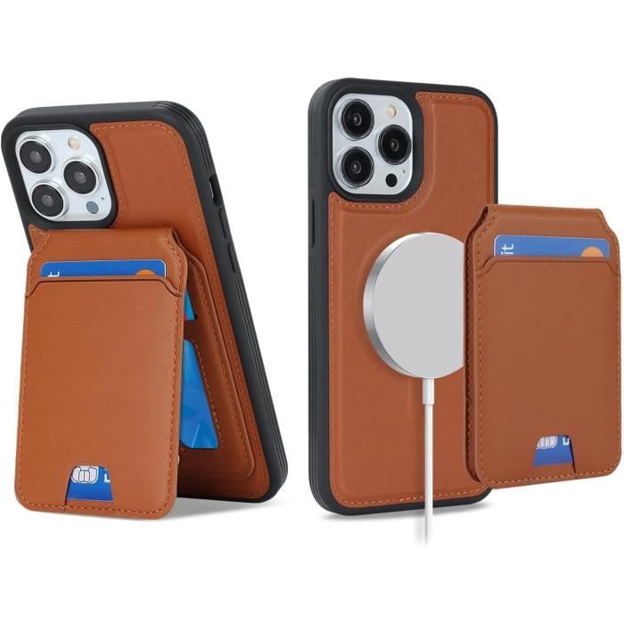 Coque Cuir Yourstuff24 Pour IPhone 16/15/14/13/12/11 Pro Max/Plus – Compatible Magsafe
