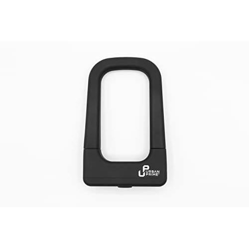 Antivol U - URBAN PRIME - Heavy Duty - Aluminium - Résistant aux coupures - Couleur noire
