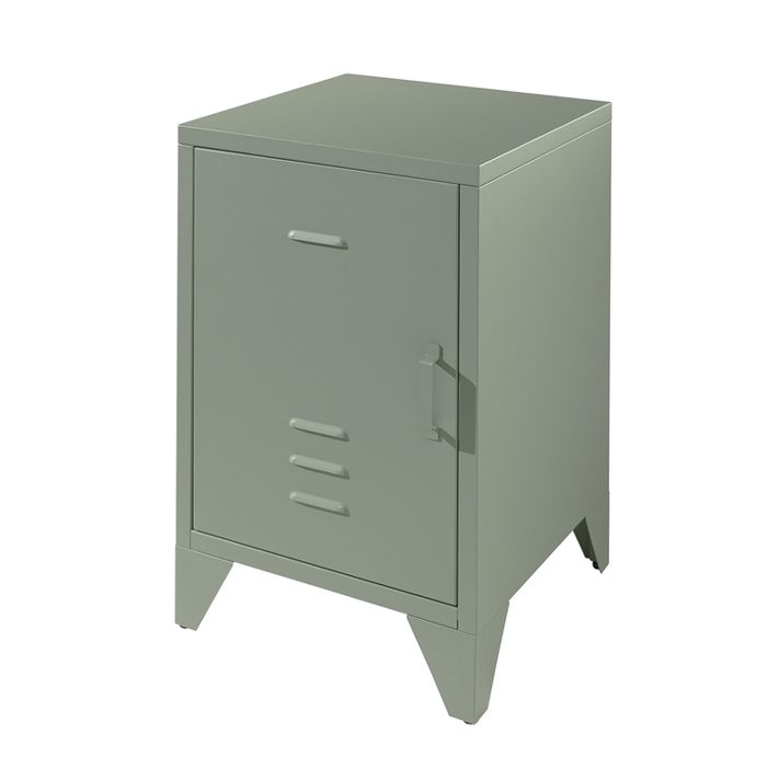 Table de chevet Bronxx 60 cm - Vert Mat - VIPACK - Industriel - Loft - Enfant Table de chevet Bronxx 60 cm - Vert Mat - VIPACK - Industriel - Loft - Enfant