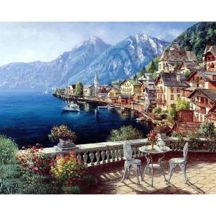 Belle Peinture A L Huile Mediterraneenne Sans Cadre Par Numeros Kits Pour Adulte Apprenant Enfants Wall Art Peinture Au Numero Cdiscount Beaux Arts Et Loisirs Creatifs Belle Peinture A L Huile Mediterraneenne Sans Cadre Par Numeros Kits Pour Adulte Apprenant Enfants Wall Art Peinture Au Numero Cdiscount Beaux Arts Et Loisirs Creatifs