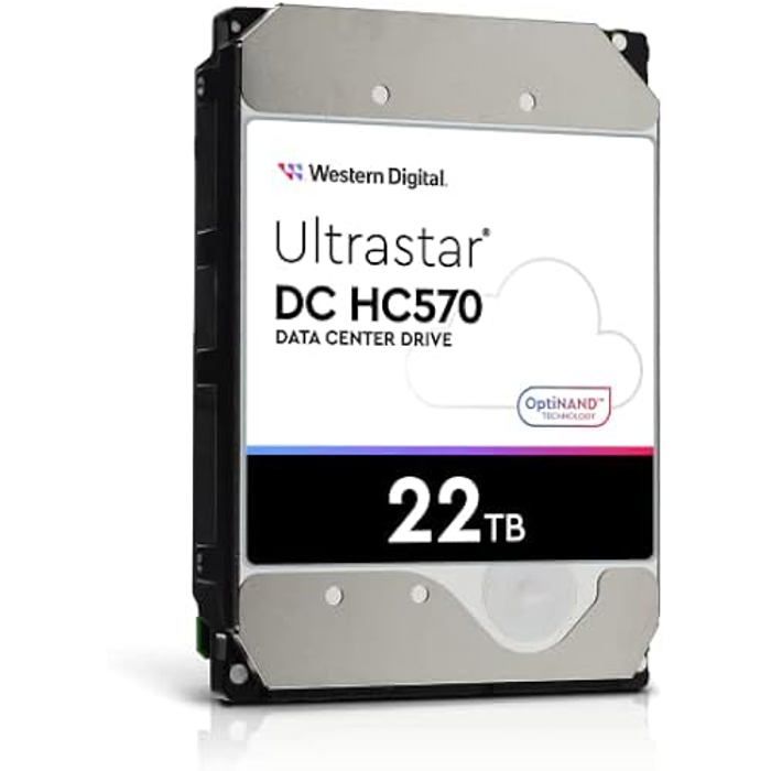Disque dur WESTERN DIGITAL Ultrastar HC570 22 To 7200 RPM 3.5 pouces