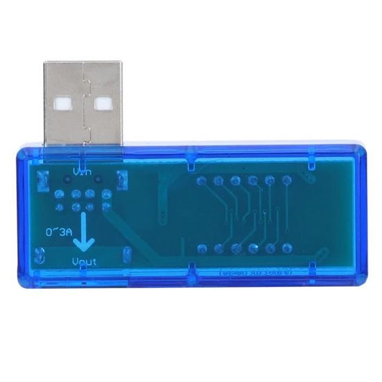 YOSOO Testeur USB 2PCs Détecteur USB Testeur de Tension de Courant  Voltmètre Ampèremètre Portable pour Chargeurs de - Cdiscount Bricolage
