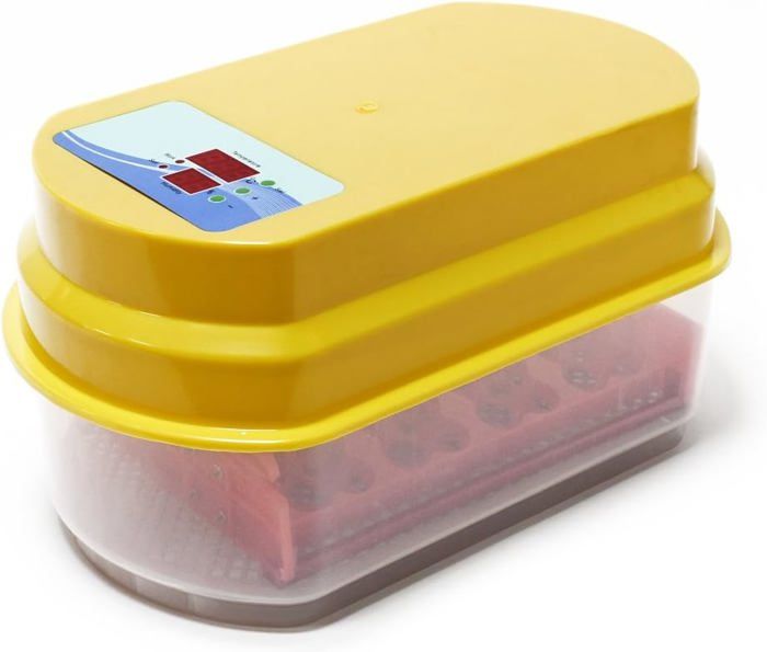 Couveuse Automatique Wiltec 112 Œufs - Incubateur Professionnel Avec Retournement Auto | Éclosoir Poules, Cailles, Canards | Contrôle Température Précise