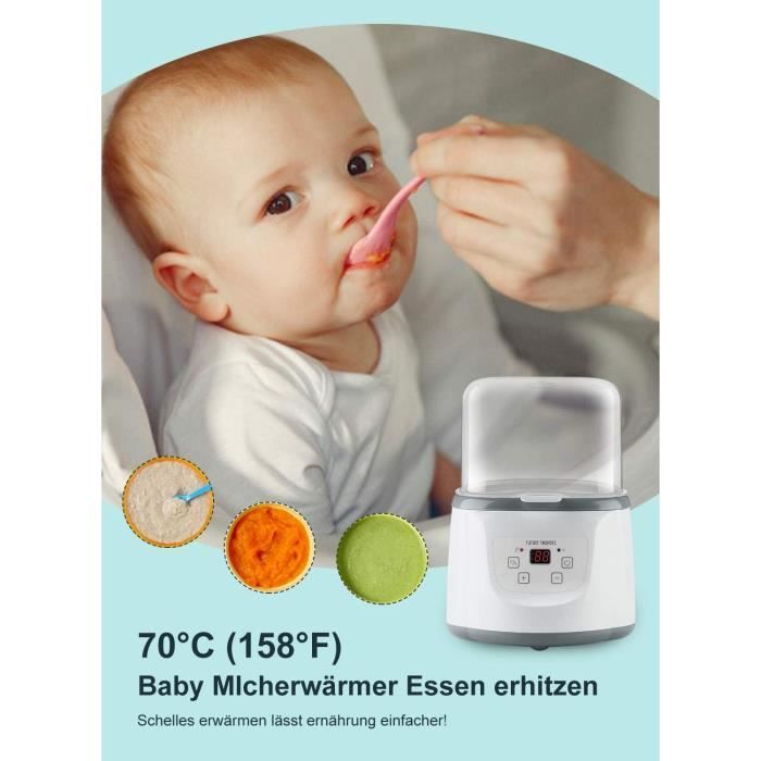 Chauffe-Biberon 6 En 1 Pour Bébé, Chauffe-Biberons Double