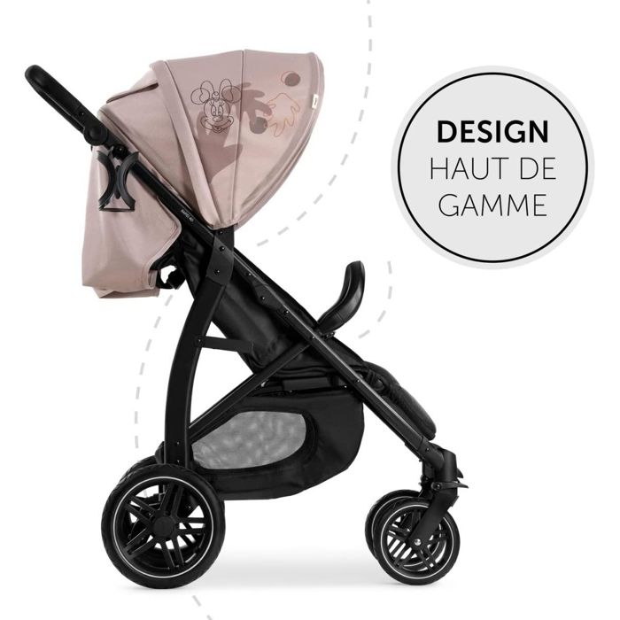 Hauck Poussette Shopping Rapid 4D Minnie Mouse Rose Cdiscount Puericulture Eveil bebe