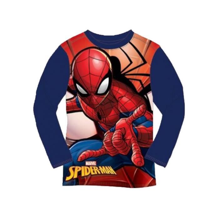 T-Shirt Manches Longues Miles Morales Spiderman pour Djibouti